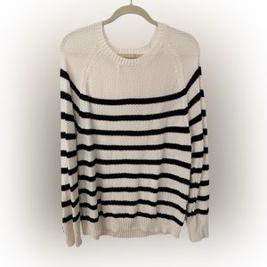 Loft Navy/Cream Sweater